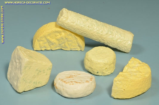 Franse kaas, assortiment - 6 stukken - Kaas dummy